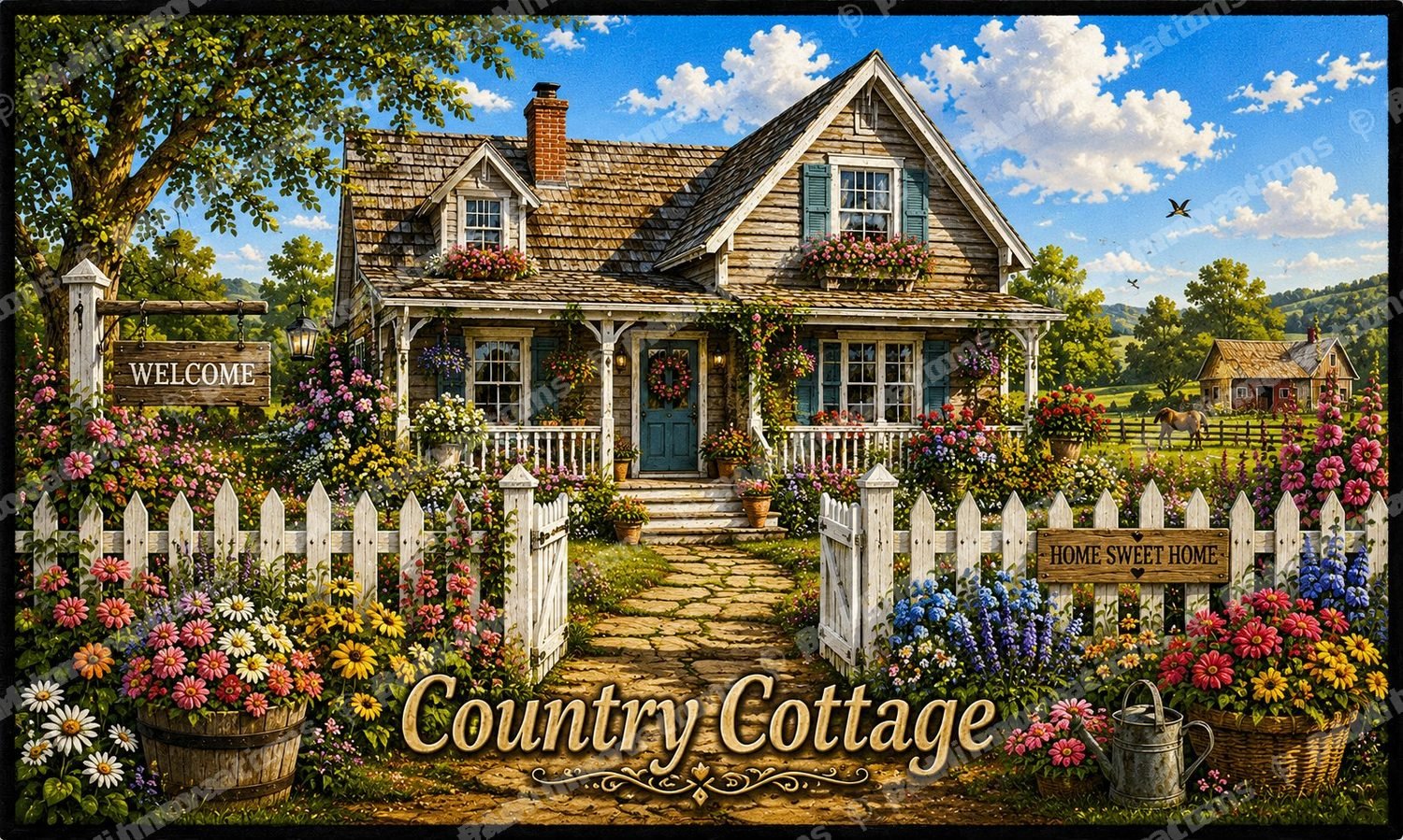 Country Cottage - PAM Innovations Village Collection